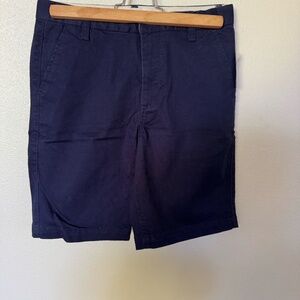 Gap Kids Navy Blue Button Front Shorts - Size 16